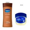 Vaseline Intensive Care Cocoaglow 200ml + Vaseline blueseal dermatologist pure petroleum