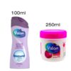 Valon Perfumed White Petroleum Jelly 250ml + Valon Renewal Body Lotion Infused with Glycerin100ml
