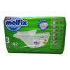 Molfix Diapers Size 3 Medium (6.1-9kg) 42's