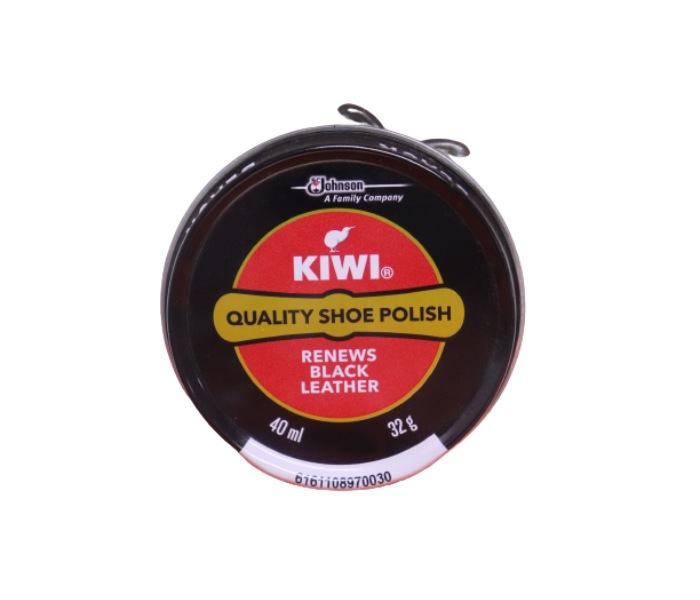 Kiwi Shoe Polish Renew Black Leather 32g