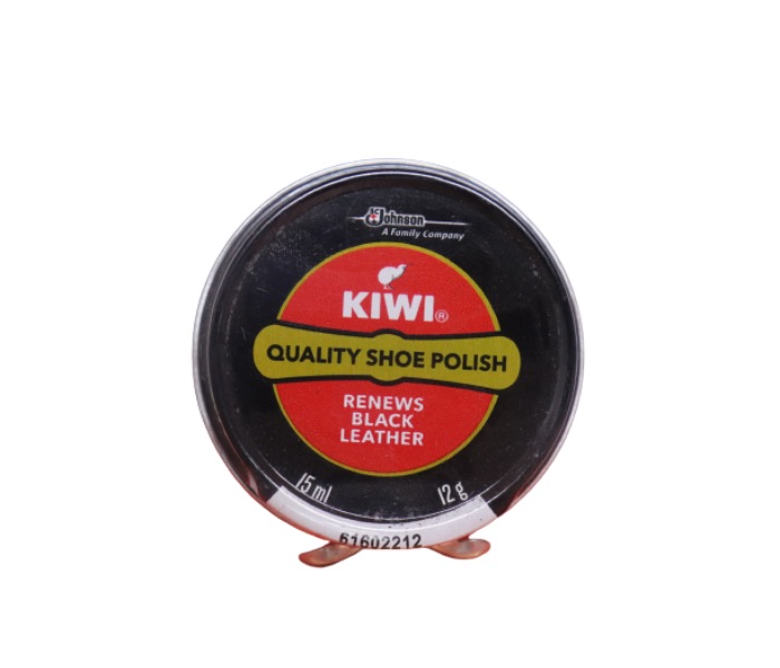 Kiwi Shoe Polish Renew Black Leather 12g