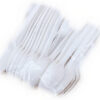 DISPOSABLE PLASTIC SPOONS 100PCS
