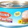 HILWA LIGHT MEAT TUNA with sunflower oil 185G