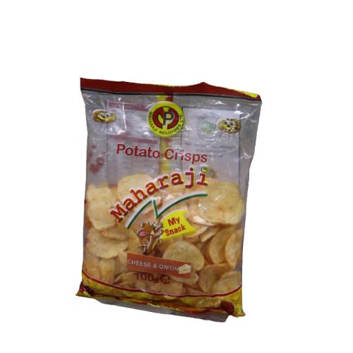 maraji potato crips cheese n onions 100g