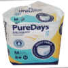 PUREDAYS DAILY UNDERWEAR-ADULT PANTS (MEDIUM) 8PCS,28"-44"70CM-110CM